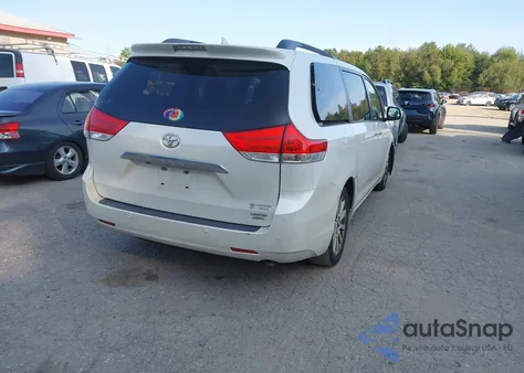 2013 Toyota Sienna Limited 7 Passenger из США, поврежденный, VIN 5TDDK3DC5DS061607